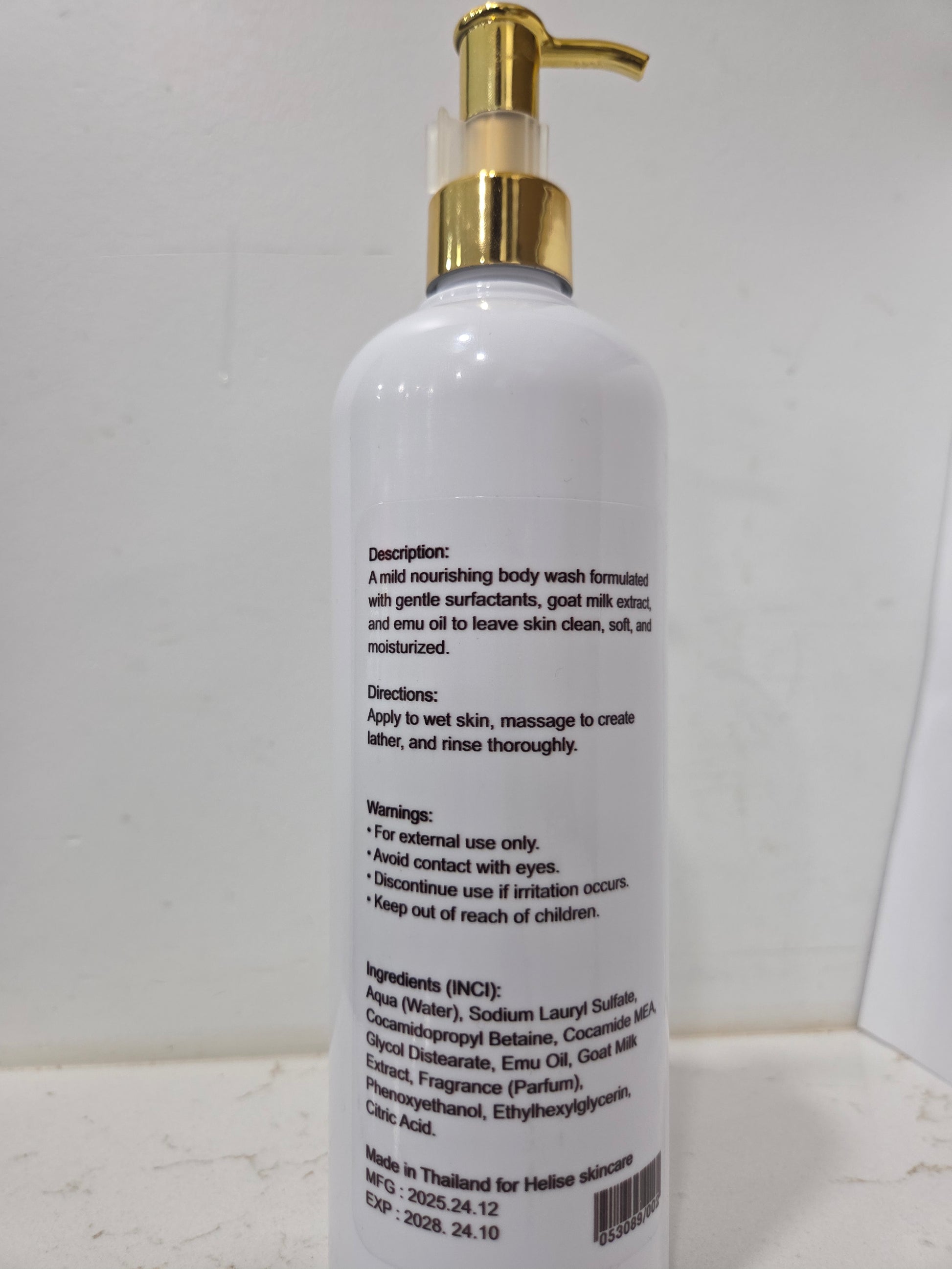 GENTLE BODY WASH-500ml