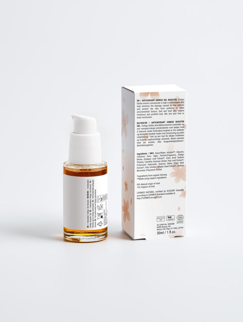 Antioxidant Ginkgo Gel Booster